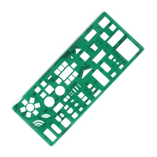 PLANTILLA PROF. MUEBLES MM 10 A 100MM BLISTERC1 PZA